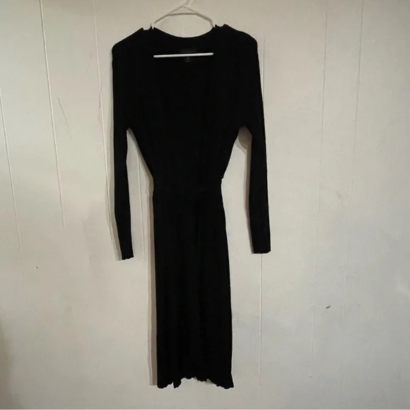 House of Harlow 1960 sweater dress and cardigan black medium - Picture 2 of 10